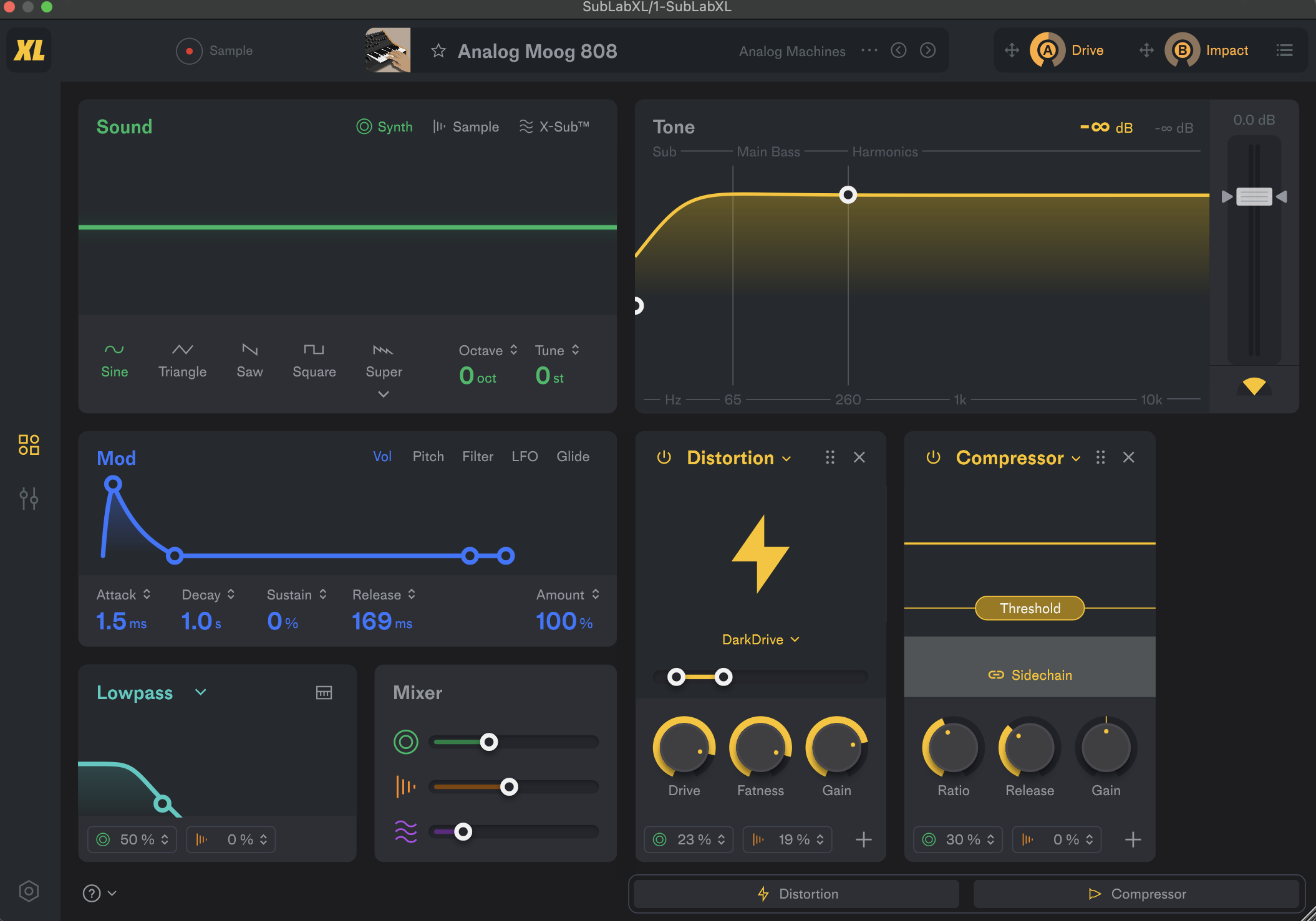 Future Audio Workshop SubLab XL